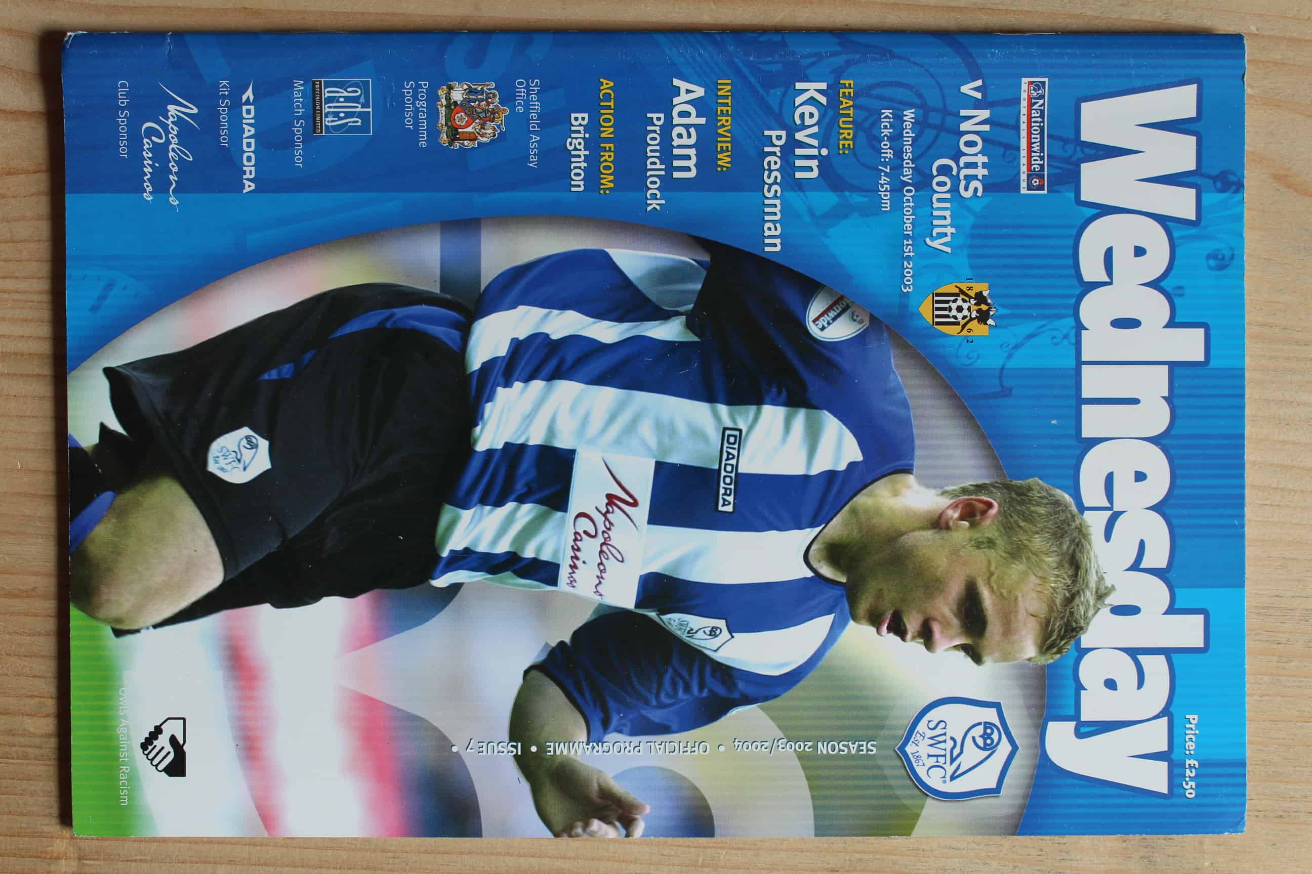 Sheffield Wednesday FC  v Notts County FC